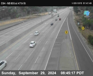 (C094) NB 805 : 47th Street (on ramp)