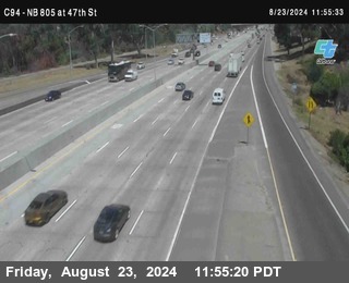 (C094) NB 805 : 47th Street (on ramp)