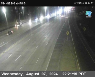 (C094) NB 805 : 47th Street (on ramp)