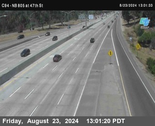 (C094) NB 805 : 47th Street (on ramp)