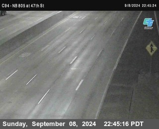 (C094) NB 805 : 47th Street (on ramp)