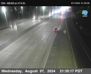 (C094) NB 805 : 47th Street (on ramp)