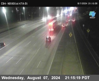 (C094) NB 805 : 47th Street (on ramp)