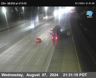 (C094) NB 805 : 47th Street (on ramp)