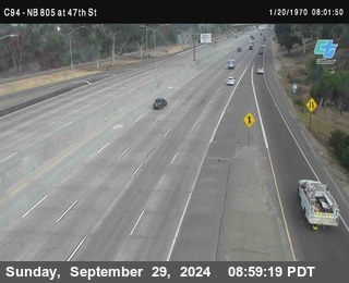 (C094) NB 805 : 47th Street (on ramp)