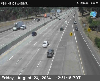 (C094) NB 805 : 47th Street (on ramp)