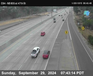 (C094) NB 805 : 47th Street (on ramp)