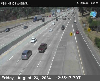 (C094) NB 805 : 47th Street (on ramp)