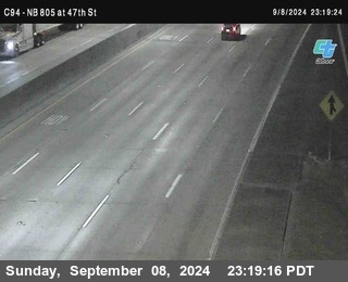 (C094) NB 805 : 47th Street (on ramp)