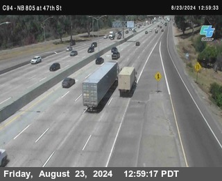 (C094) NB 805 : 47th Street (on ramp)