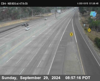 (C094) NB 805 : 47th Street (on ramp)