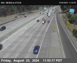 (C094) NB 805 : 47th Street (on ramp)