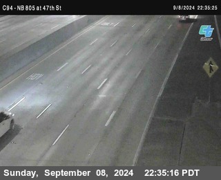 (C094) NB 805 : 47th Street (on ramp)