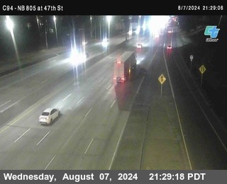 (C094) NB 805 : 47th Street (on ramp)