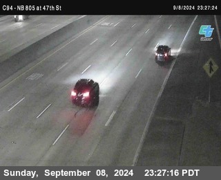 (C094) NB 805 : 47th Street (on ramp)