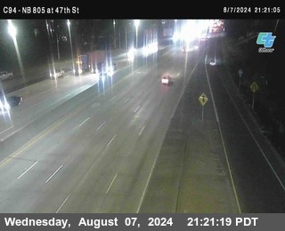 (C094) NB 805 : 47th Street (on ramp)