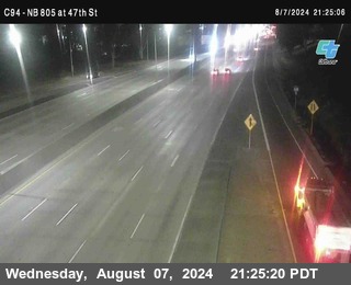 (C094) NB 805 : 47th Street (on ramp)