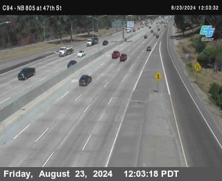 (C094) NB 805 : 47th Street (on ramp)