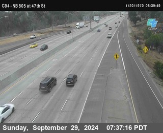 (C094) NB 805 : 47th Street (on ramp)