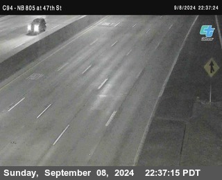 (C094) NB 805 : 47th Street (on ramp)