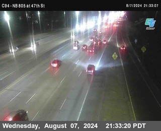 (C094) NB 805 : 47th Street (on ramp)