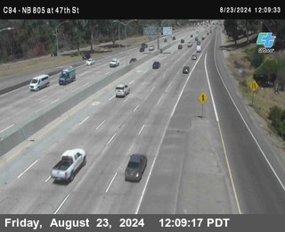 (C094) NB 805 : 47th Street (on ramp)