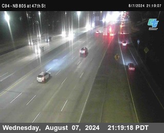 (C094) NB 805 : 47th Street (on ramp)