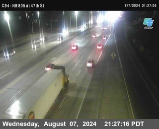 (C094) NB 805 : 47th Street (on ramp)