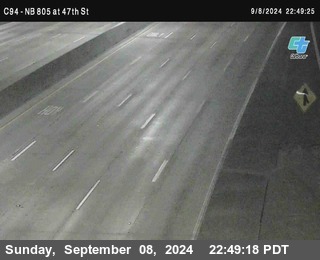 (C094) NB 805 : 47th Street (on ramp)