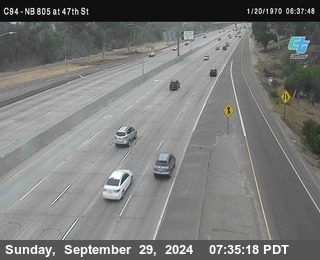 (C094) NB 805 : 47th Street (on ramp)