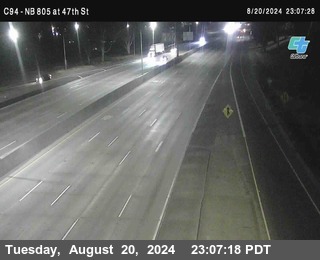 (C094) NB 805 : 47th Street (on ramp)