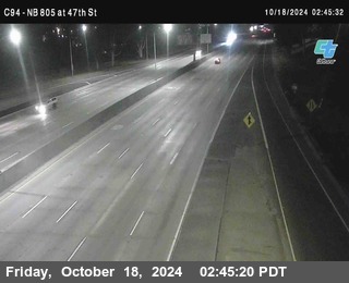 (C094) NB 805 : 47th Street (on ramp)