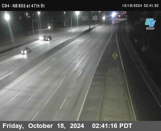 (C094) NB 805 : 47th Street (on ramp)