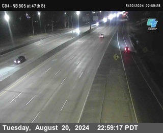 (C094) NB 805 : 47th Street (on ramp)