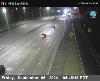 (C094) NB 805 : 47th Street (on ramp)