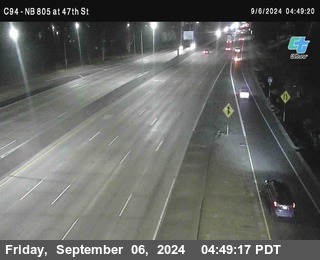 (C094) NB 805 : 47th Street (on ramp)