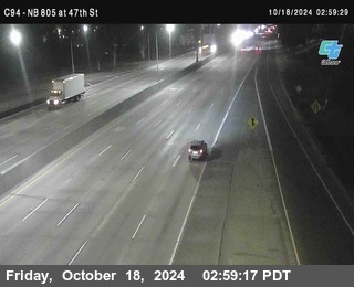 (C094) NB 805 : 47th Street (on ramp)