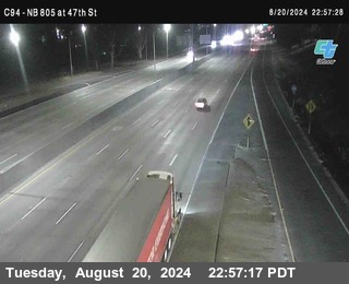 (C094) NB 805 : 47th Street (on ramp)