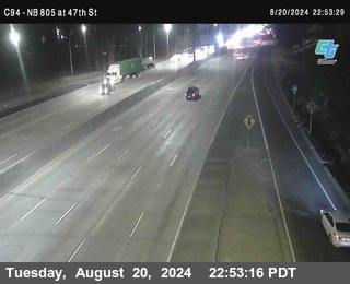 (C094) NB 805 : 47th Street (on ramp)