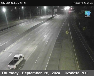 (C094) NB 805 : 47th Street (on ramp)