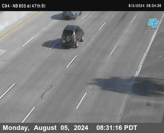 (C094) NB 805 : 47th Street (on ramp)