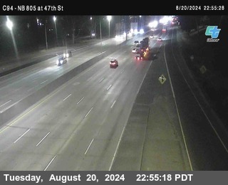 (C094) NB 805 : 47th Street (on ramp)