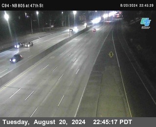 (C094) NB 805 : 47th Street (on ramp)