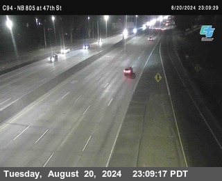 (C094) NB 805 : 47th Street (on ramp)