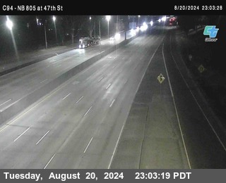 (C094) NB 805 : 47th Street (on ramp)