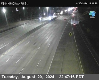 (C094) NB 805 : 47th Street (on ramp)