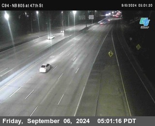 (C094) NB 805 : 47th Street (on ramp)