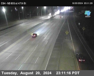 (C094) NB 805 : 47th Street (on ramp)