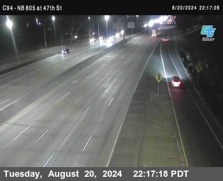 (C094) NB 805 : 47th Street (on ramp)