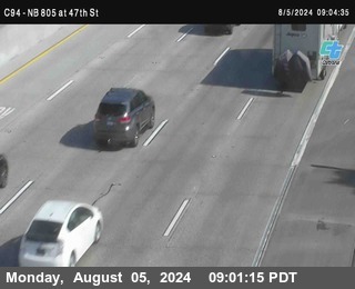 (C094) NB 805 : 47th Street (on ramp)